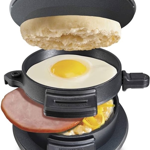 Hamilton Beach Breakfast Sandwich Maker with Egg Cooker Ring - Picture 2 of 8